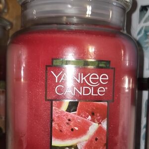 Yankee Candle Red Watermelon Jar